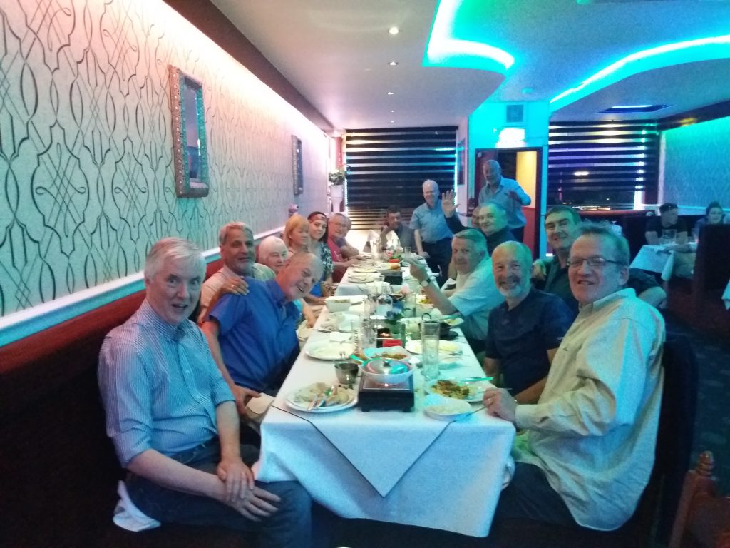 Group photo of Curry Night 22 May 2018