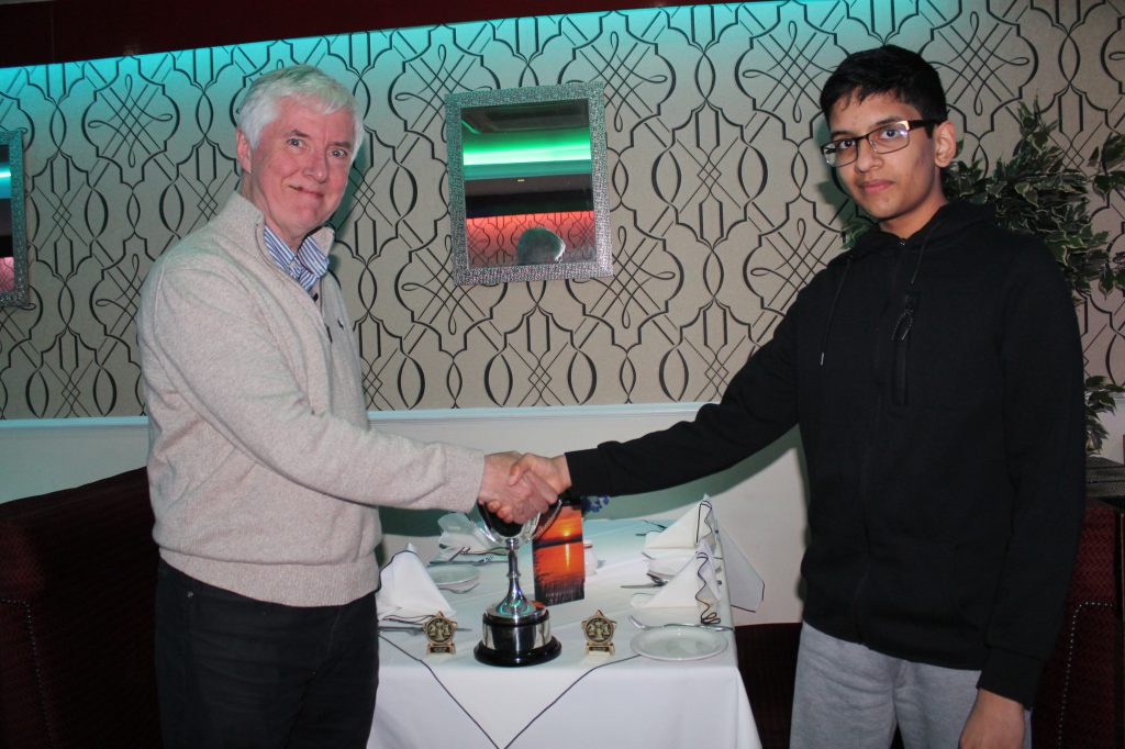 Sam Murphy and Manoj Chandar, joint winners of the Summer Tournament 2018.