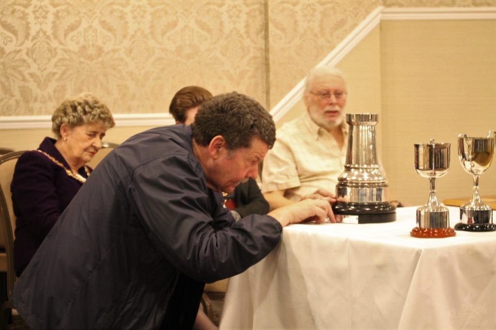 Malcolm inspects the Silver Rook