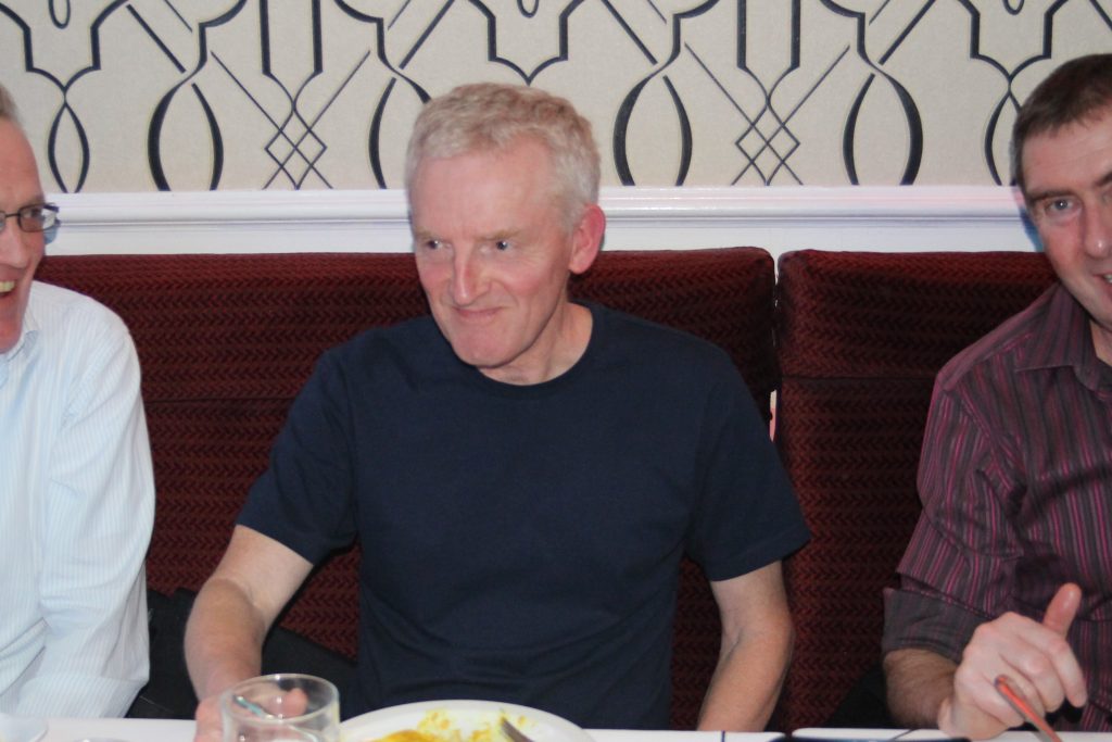 Dave Holmes at Chess Club Curry 2018