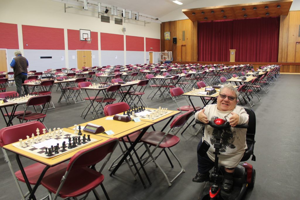 Mike Henbury at St Albans Chess Congress 2018