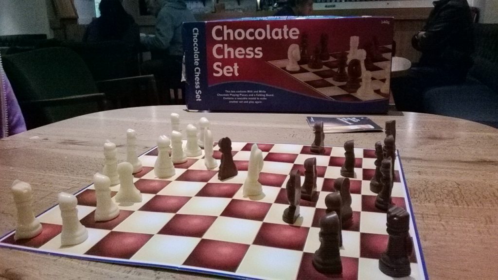 Chocolate chess set