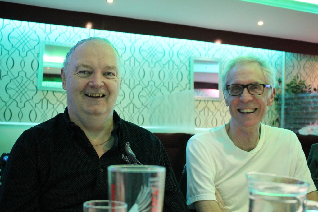 Steve Dunleavy (left) and John Zastapilo at the Autumn Curry 2021
