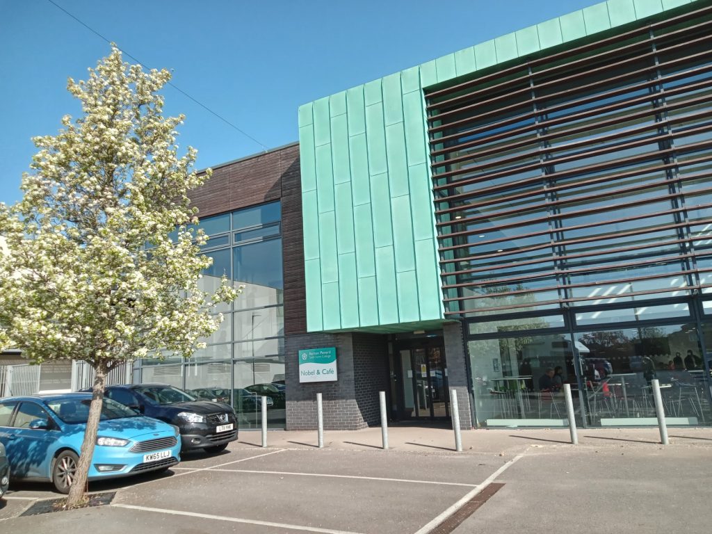 The Nobel Building of Barton Peveril College, venue of the 2nd Hampshire Rapidplay